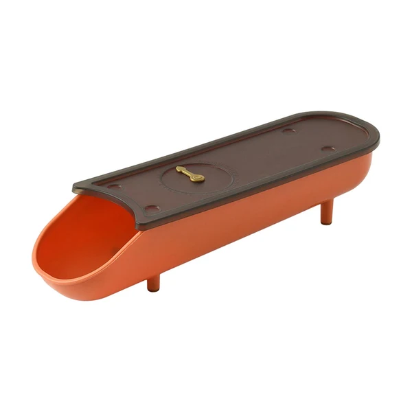 Fine Crafted Maxbell Egg Box Egg Tray Egg Holder with Lid for Fridge Household Shelf Orange Refined