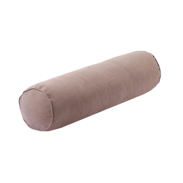 Environmentally Friendly Maxbell Round Neck Pillow Hollow Cotton Soft Comfortable for Office Vertebra Car Light coffee Official