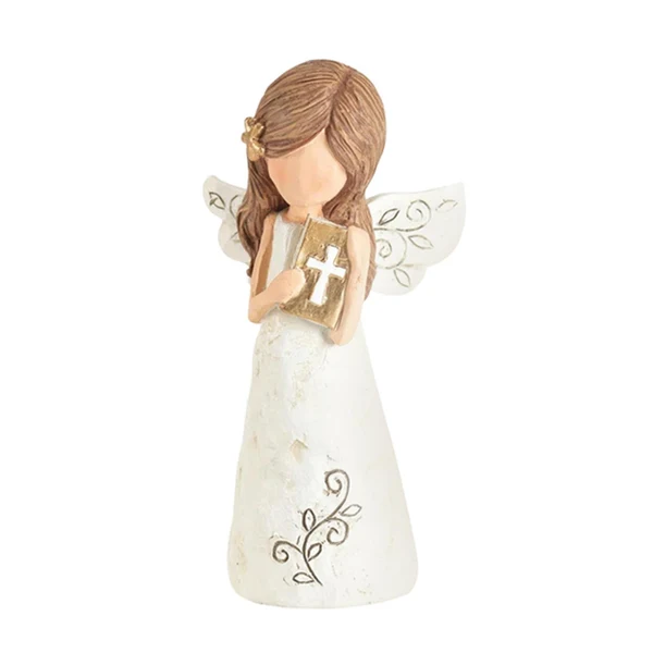Original Design Maxbell Maxbell Nordic Girl Angel Figurine Statue Modern Sculpture for Office Table Decor Bible Green