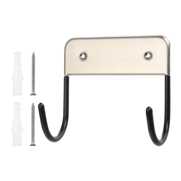 Certified Maxbell Home Ironing Board Holder Wall Hanging Removable for Home Door Bathroom Black Optimized