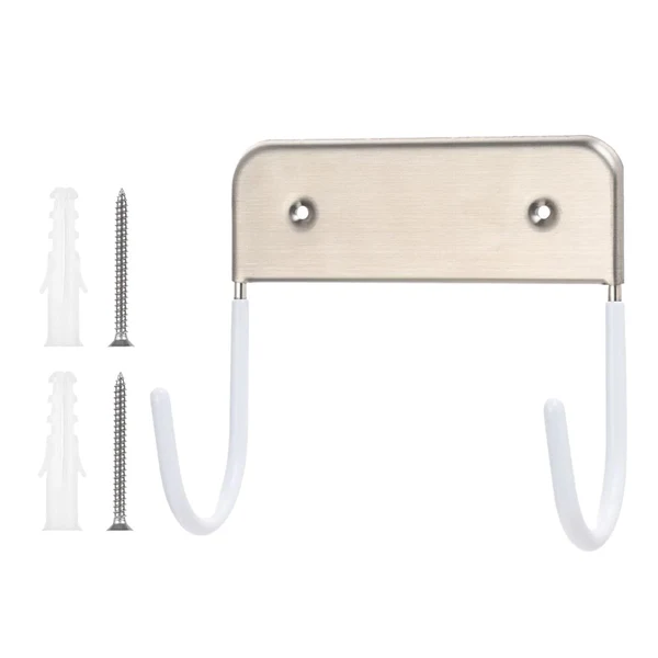 Responsible Maxbell Home Ironing Board Holder Wall Hanging Removable for Home Door Bathroom White Modern