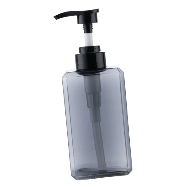 Environmentally Friendly Maxbell 1Pack Liquid Soap Dispenser Empty Bottle for Tabletop Wash Room Hand Soap 450ml Gray Fine Crafted