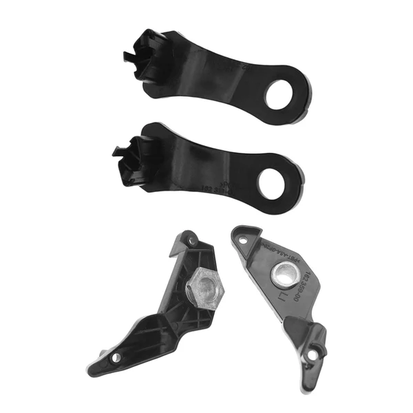 Durable Maxbell 4 Pieces Auto Headlight Repair Kit Bracket Clip for BMW E60 E61 530i Detailed