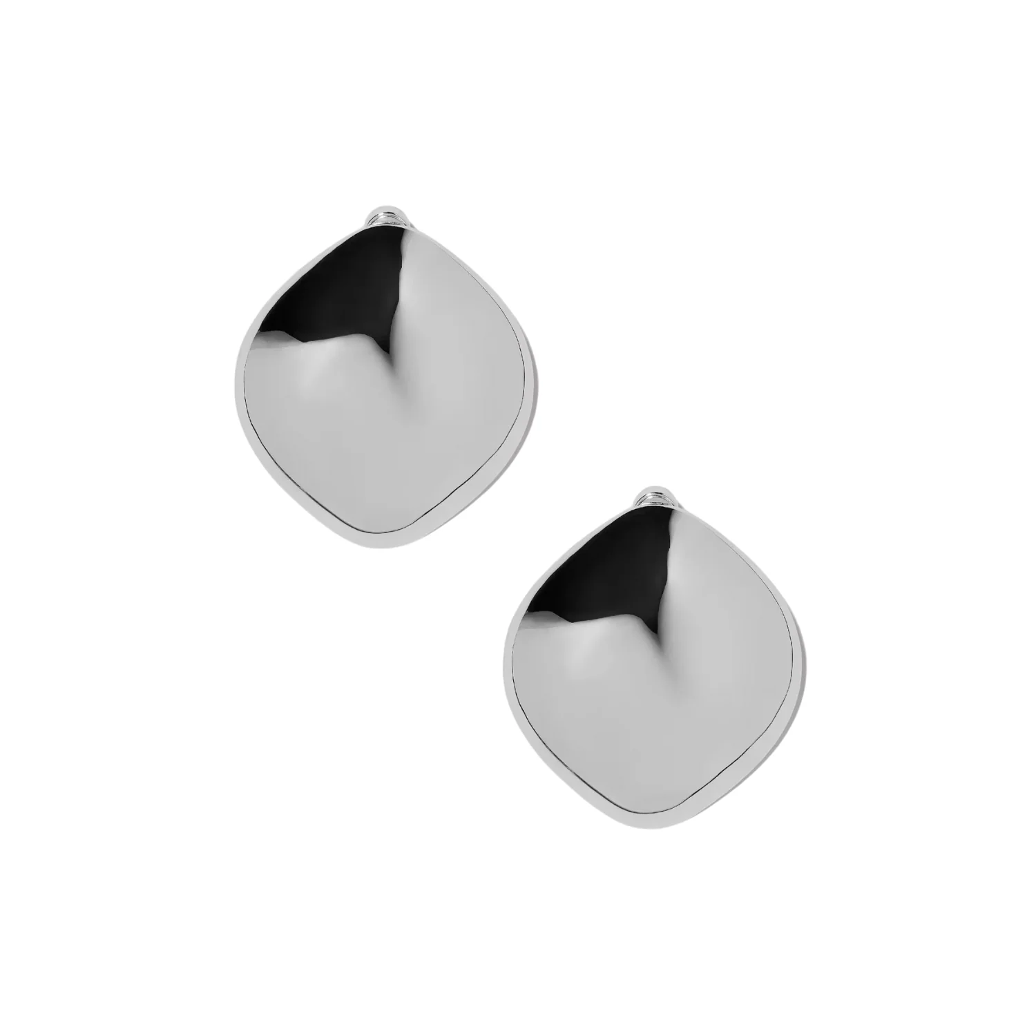 Classic Puffy Cushion Earring Refined