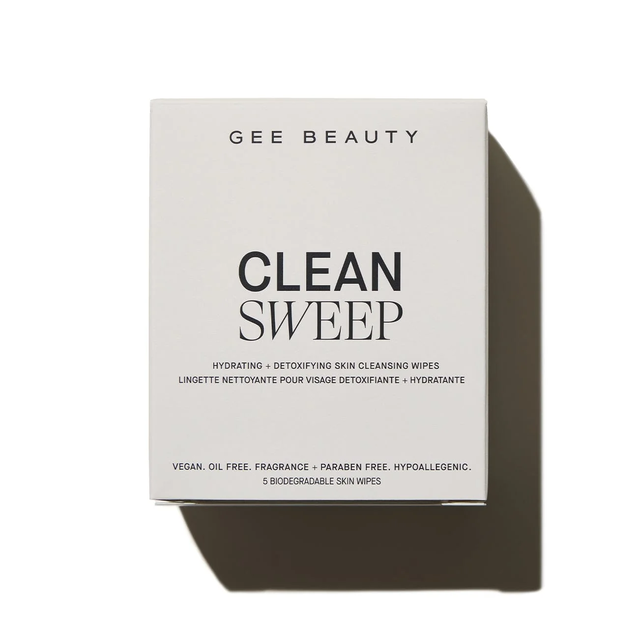 Top-Quality Clean Sweep Makeup Wipes - Box of 5 Natural