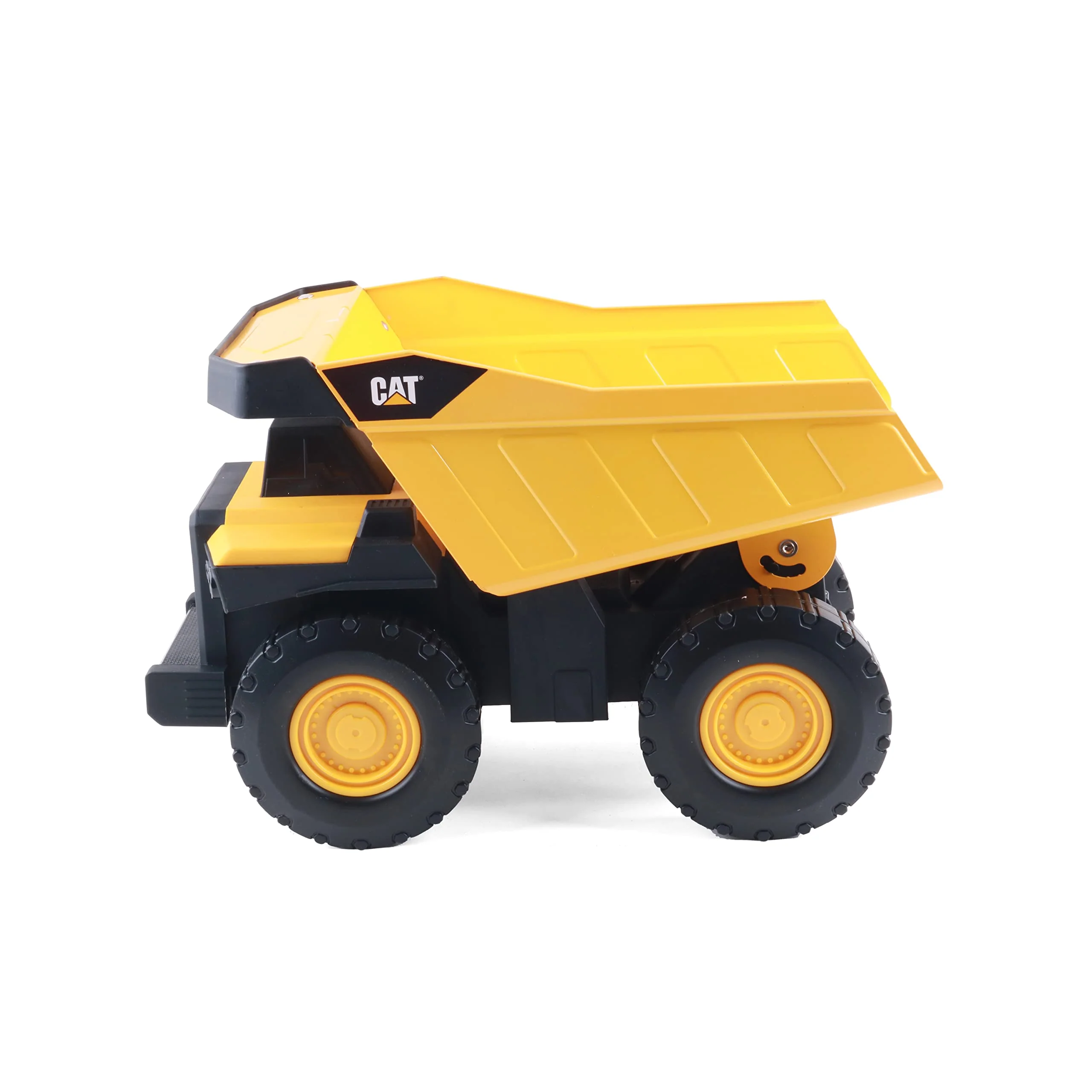 Smart CAT Construction Steel Max Dump Truck 16 – Heavy-Duty Vehicle with Steel Body Working Dump Bed All-Terrain Wheels Kids 3 Genuine