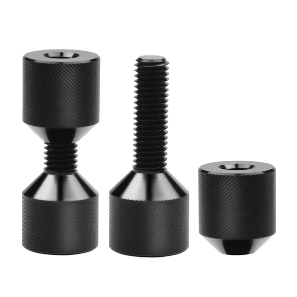 Quality Maxbell 1-1 8inch Two Hole Pins Set Tool Accessory Durable Portable 6061 Aluminum High-Grade