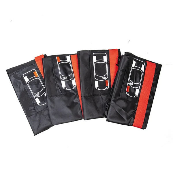 Enhanced Maxbell Tire Covers Accessories Dustproof Portable Waterproof for Trailer Red Large Elegant