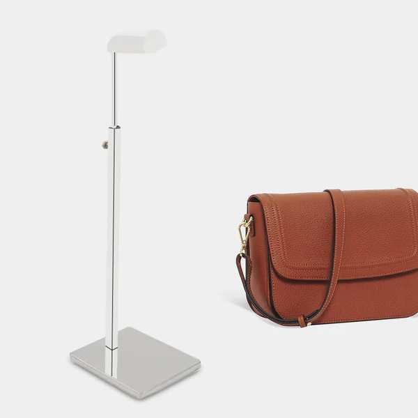 Smart Maxbell Height Adjustable Handbag Display Rack Bags Stands for Tabletop Wardrobe StyleC 16cmx14cm Safe