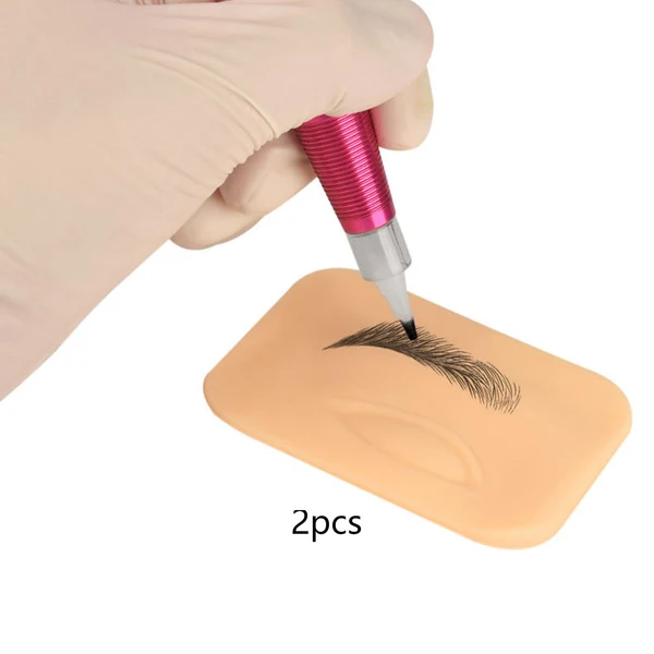 Original Design Maxbell 3D Tattoo Practice Skin for Eyebrows Makeup Silicone Skin for Tattoo Artist Efficient