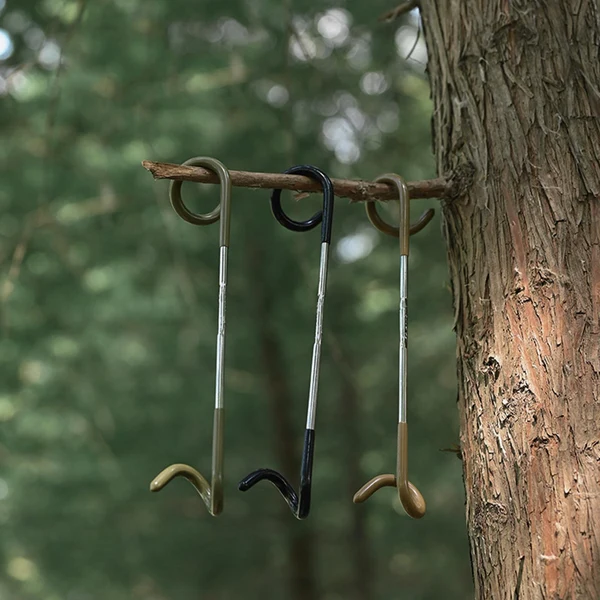 Unique Maxbell Universal Lamp Hanger Outdoor S Shape Adjustable Tent Tools Hook Brown Specialty