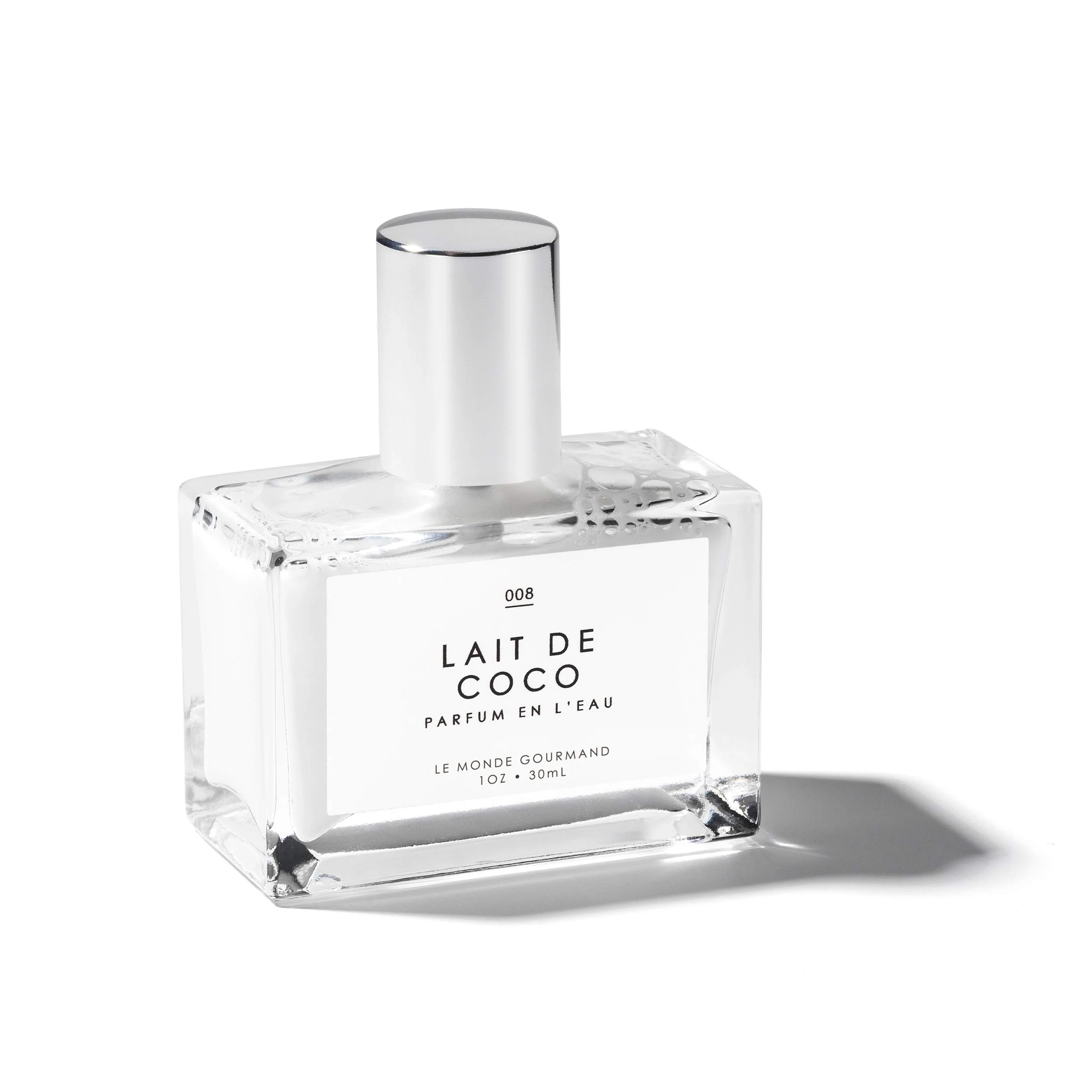 Organic Le Monde Gourmand Lait de Coco Eau de Parfum - 1 fl oz 30 ml - Coconut Vanilla Bergamot Perfume Notes Natural
