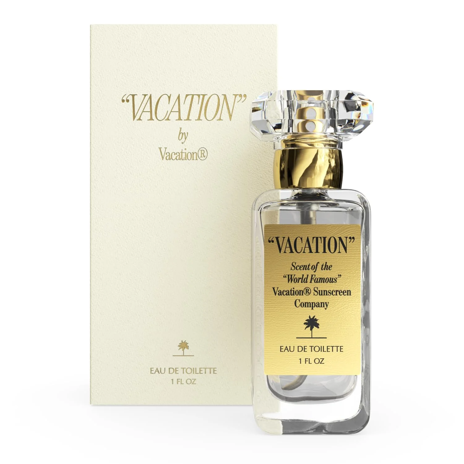 Proven VACATION Sunscreen Eau de Toilette Beach Coconut Perfume for Women Men Scent of Sunscreen Summer Travel Size 1 Fl. Oz. Unique