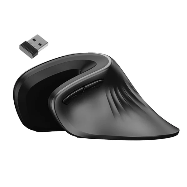 Trusted Maxbell Vertical Mouse Ergonomic 4 Adjustable DPI 6 Buttons for Laptop PC Notebook 2.4G Battery Version Selected