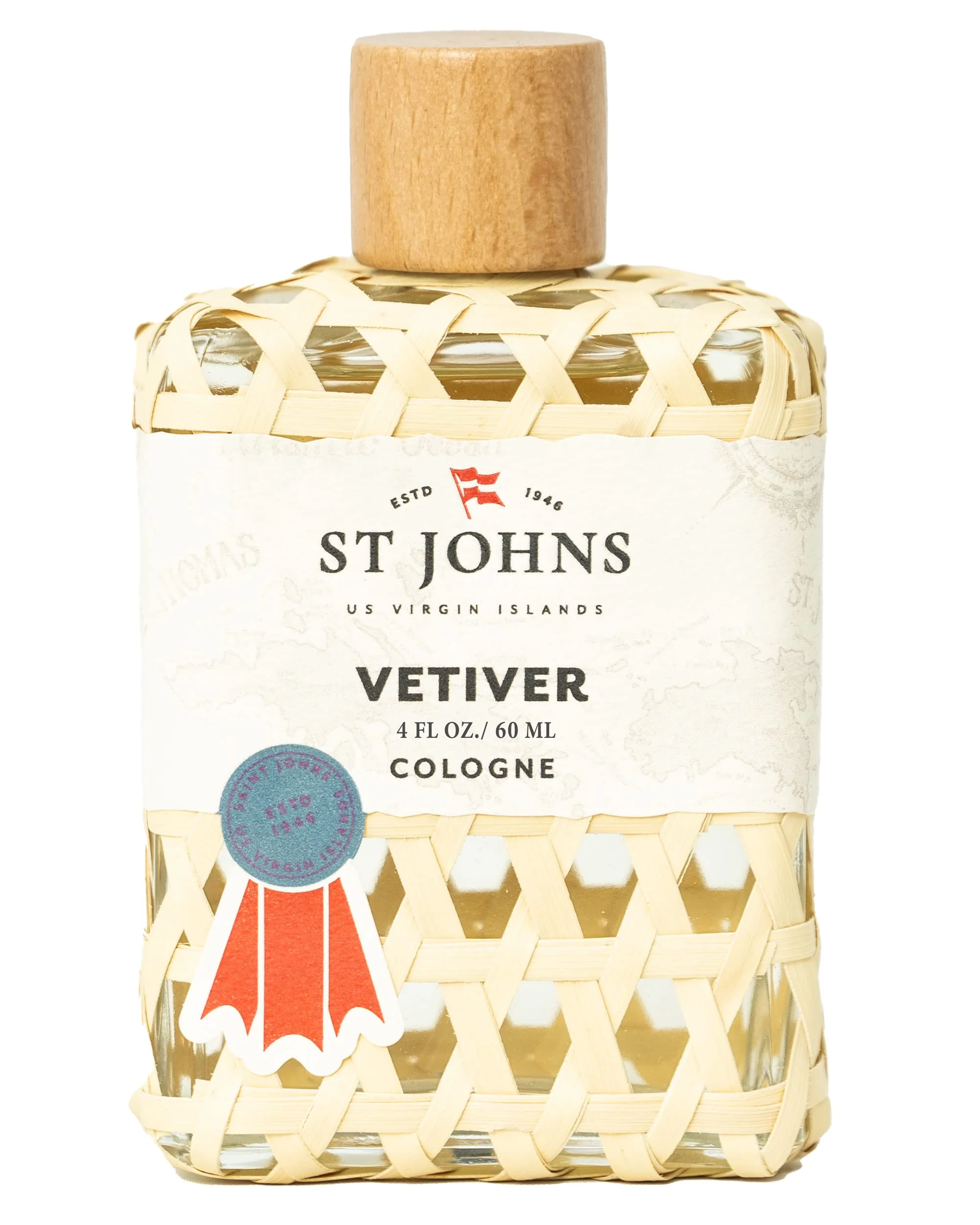 Quality St. John Classic Vetiver Cologne New Virgin Islands Inspired Fresh Cologne Scent Sophisticated Cologne Fragrance for Men 4 oz Professional