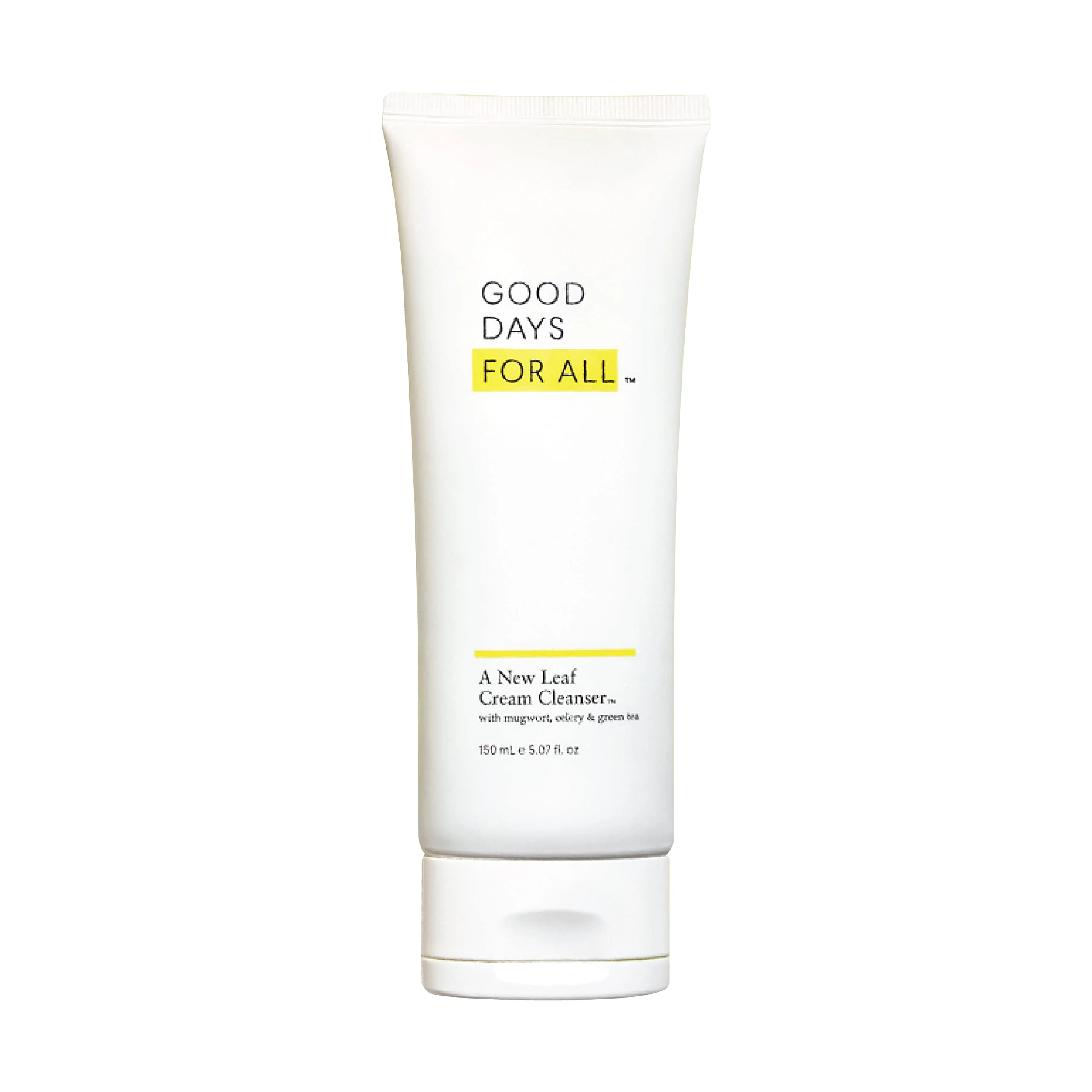 Selected Good Days For All A New Leaf Cream Cleanser Helps Reduce Face Redness Infuse Moisture with Celery Green Tea 5.07 fl. Oz Recyclable