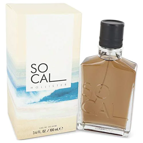 Fast Hollister So Cal Cologne By Hollister Eau De Cologne Spray Cologne for Men 3.4 oz Eau De Cologne Spray ‖Psychedelic dreams‖ Practical