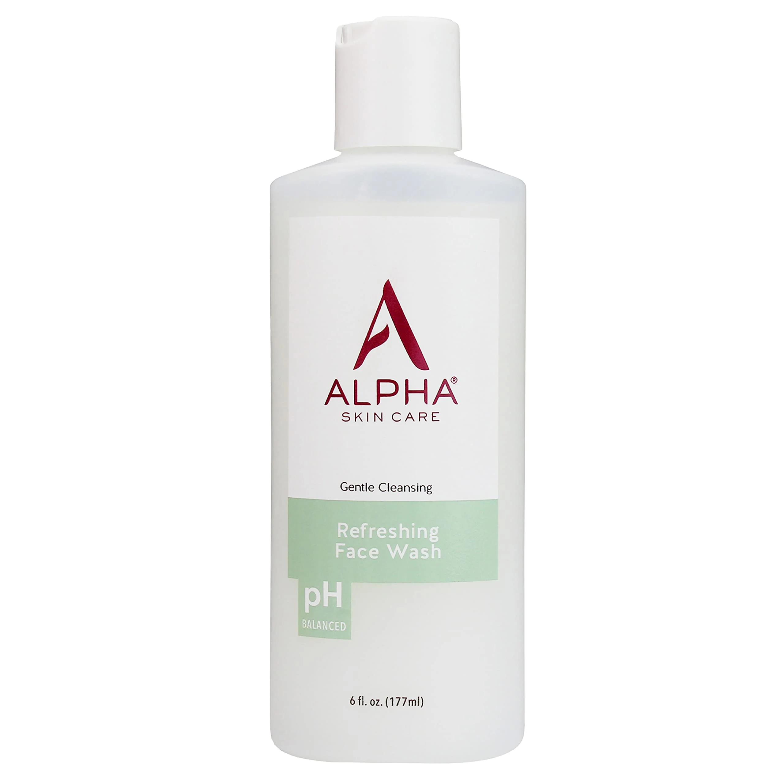 Responsible Alpha Skin Care Refreshing Face Wash 6 oz – Gentle Soap- Cleanser with Citric AHA to Purify Remove Makeup Oil Balance pH Anti-Aging Eco-Friendly