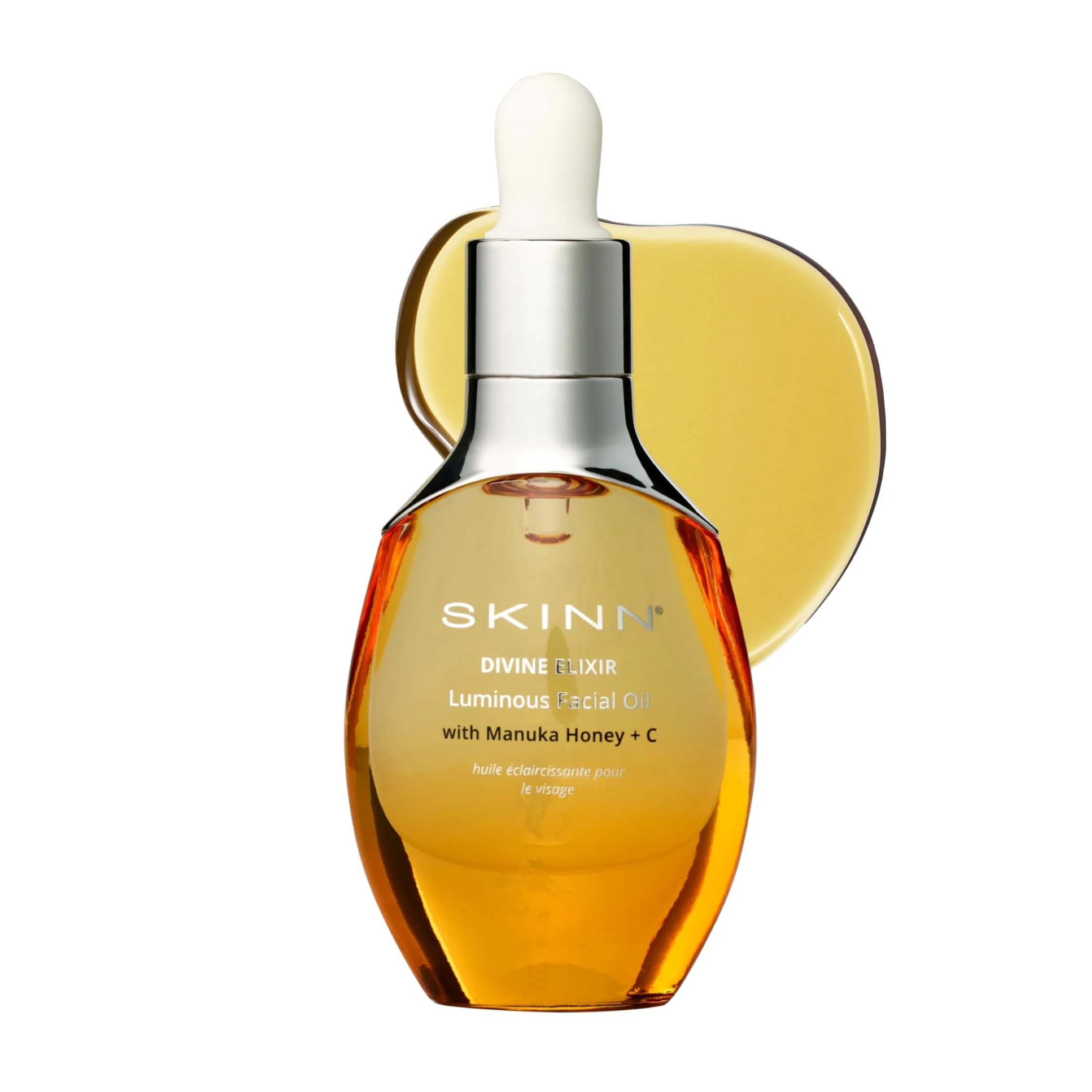 Functional SKINN Luminous Facial Oil - Face Oil to Visibly Brighten Firm and Hydrate - Hydrating Oil for Anti-Aging and Dry Skin to Reduce Fine Lines and Wrinkles World-Class