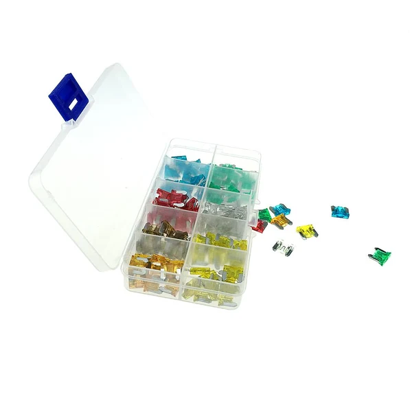Artisan Maxbell Low Profile Micro Blade Mini Fuse Assortment Set for Car Truck SUV Boat Pack of 120 Optimized