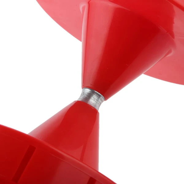Classic Maxbell Small Whistle Diabolo Juggling Spinning Toy Set W Stick Strings Red Breathable