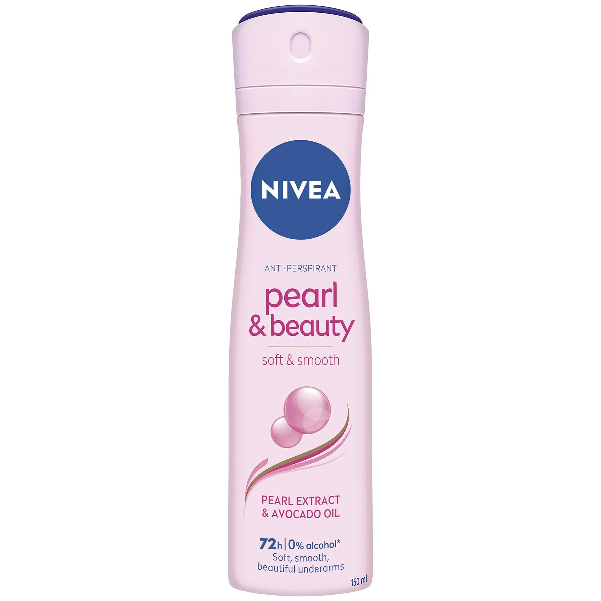 Premium Material Nivea Pearl Beauty Spray Female Deodorant 150 ml Pure