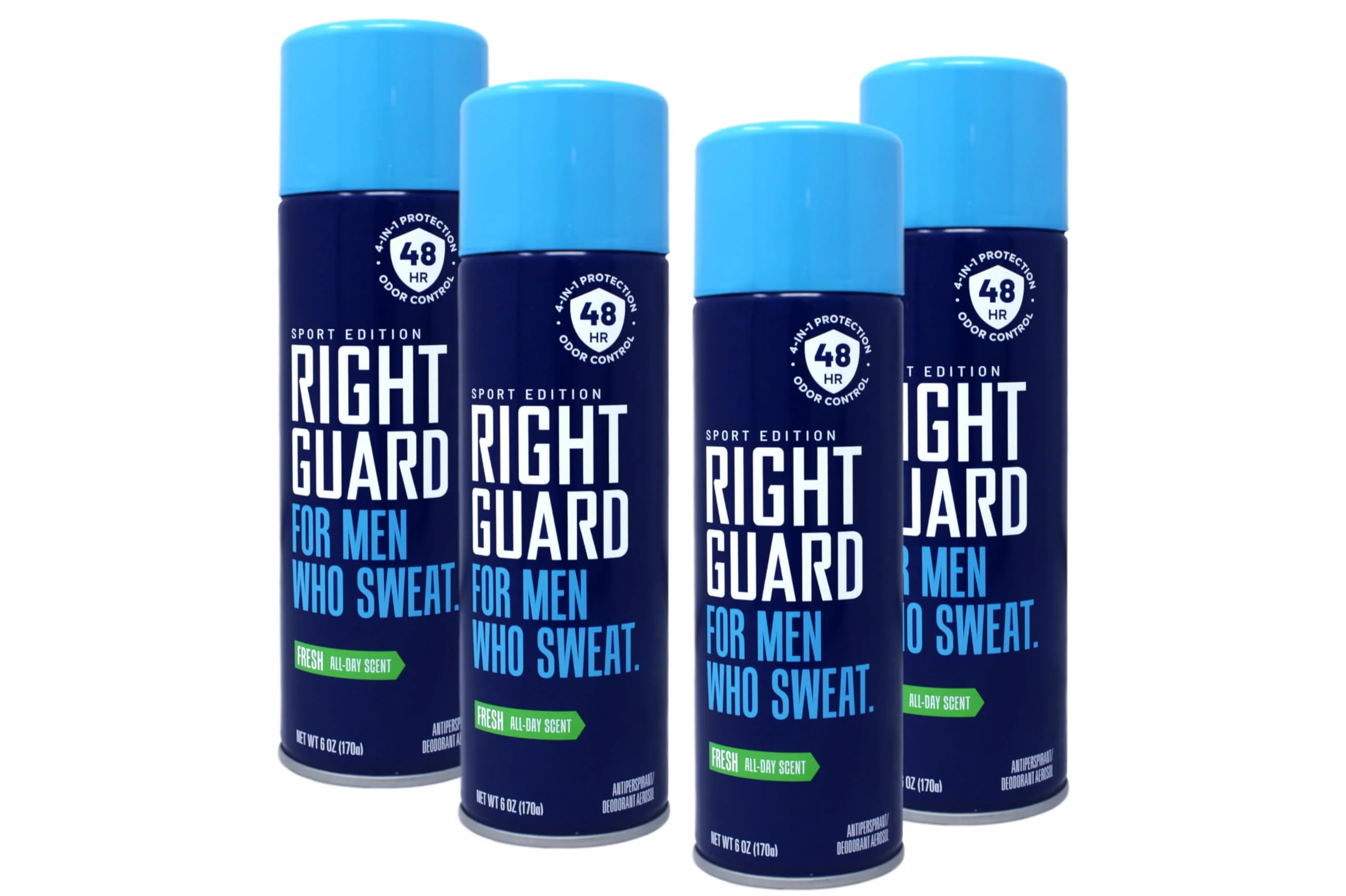 Solid Right Guard Antiperspirant Spray Sport Fresh 6 oz Pack Of 4 Stylish