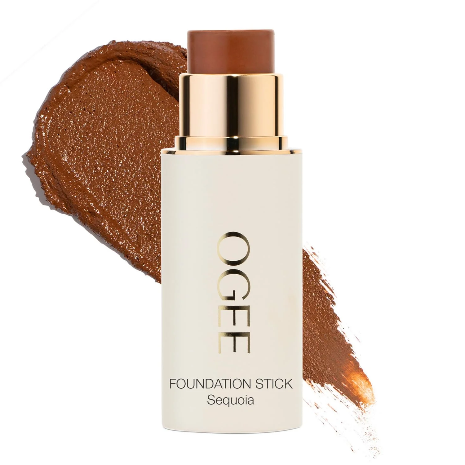 Premium Ogee Sculpted Complexion Foundation Stick Sequoia 13.5C - Deep Auburn Copper Undertones Full Coverage Foundation Makeup Recyclable