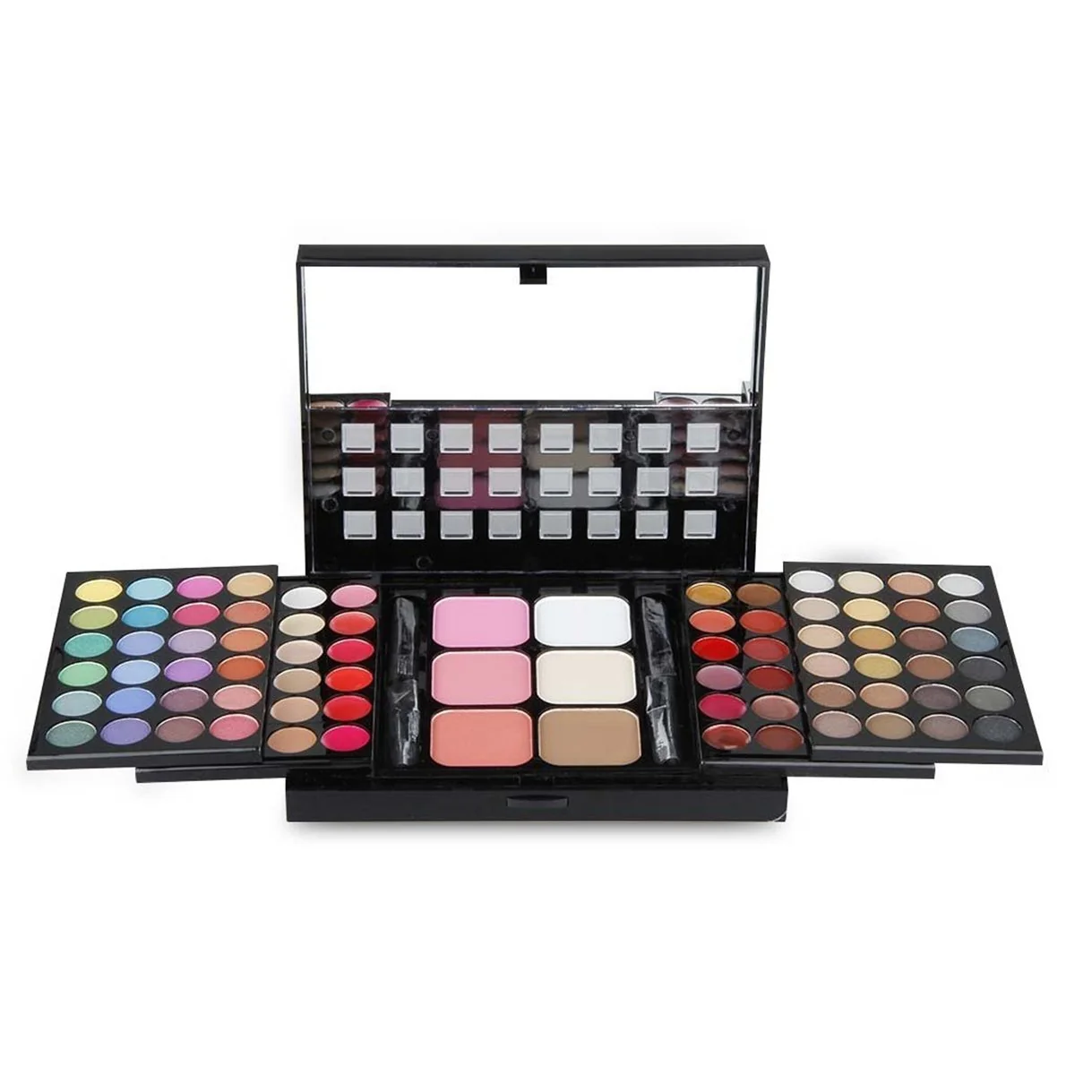 Innovative Pure Vie Professional 48 Colors EyeShadow Palette 18 Lip Gloss 6 Concealer 3 Blusher and 3 Shading Powder Enhanced