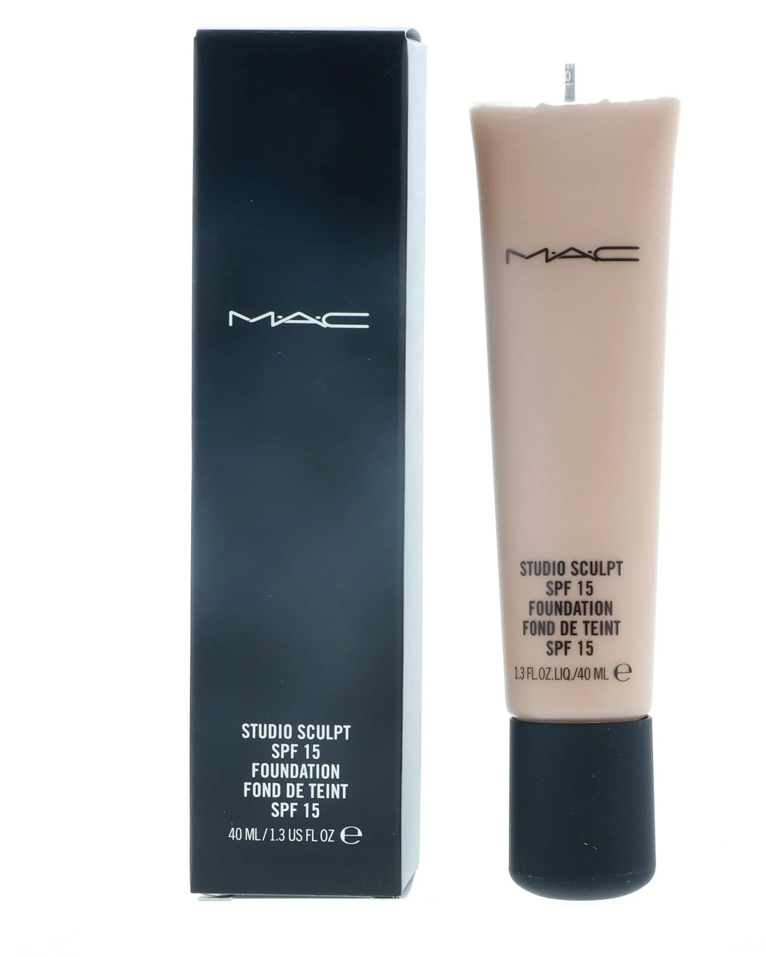 Recyclable MAC Studio Sculpt Foundation Choose NW Colors NW25 1.36 Fl Oz Clean