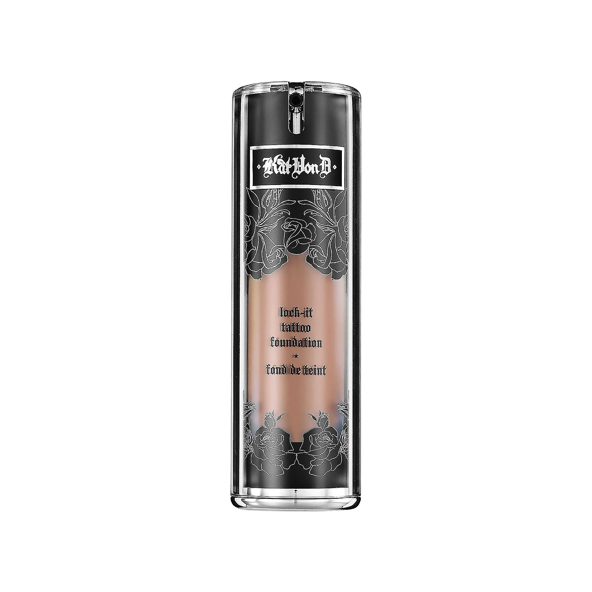 Next-Generation KVD Beauty Lock-It Full-Coverage Long-Wear Matte Liquid Foundation Deep 74 Warm Proven