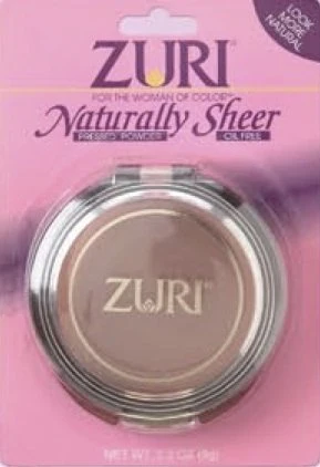 Pure Zuri Naturally Sheer Pressed Powder - Natural Brown Crafted