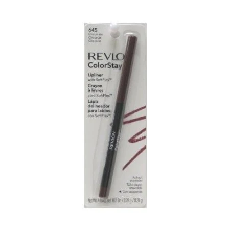 Modern REVLON Colorstay Lipliner-Chocolate 645 Pack of 3 Versatile
