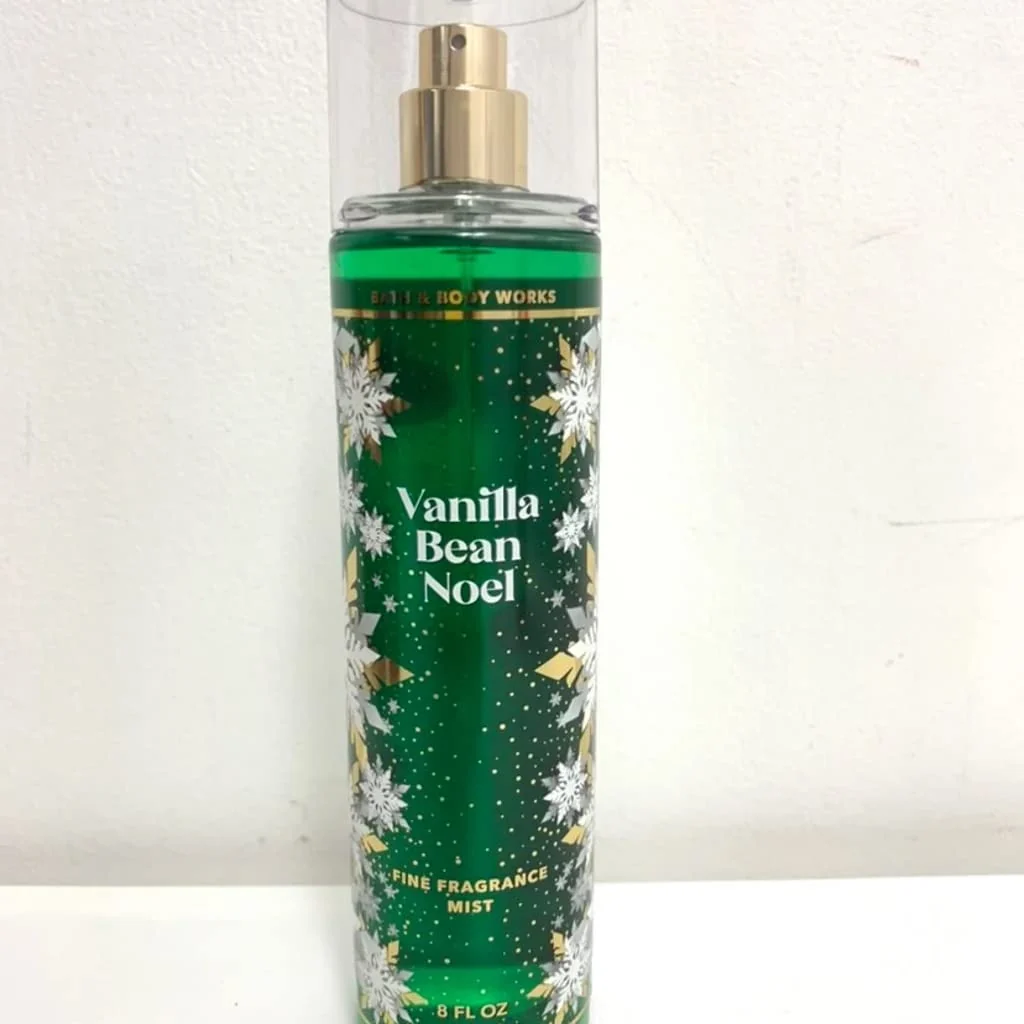 Official Bath and Body Works Holiday Traditions Vanilla Bean Noel Fine Fragrance Mist 8.0 Fl Oz Original
