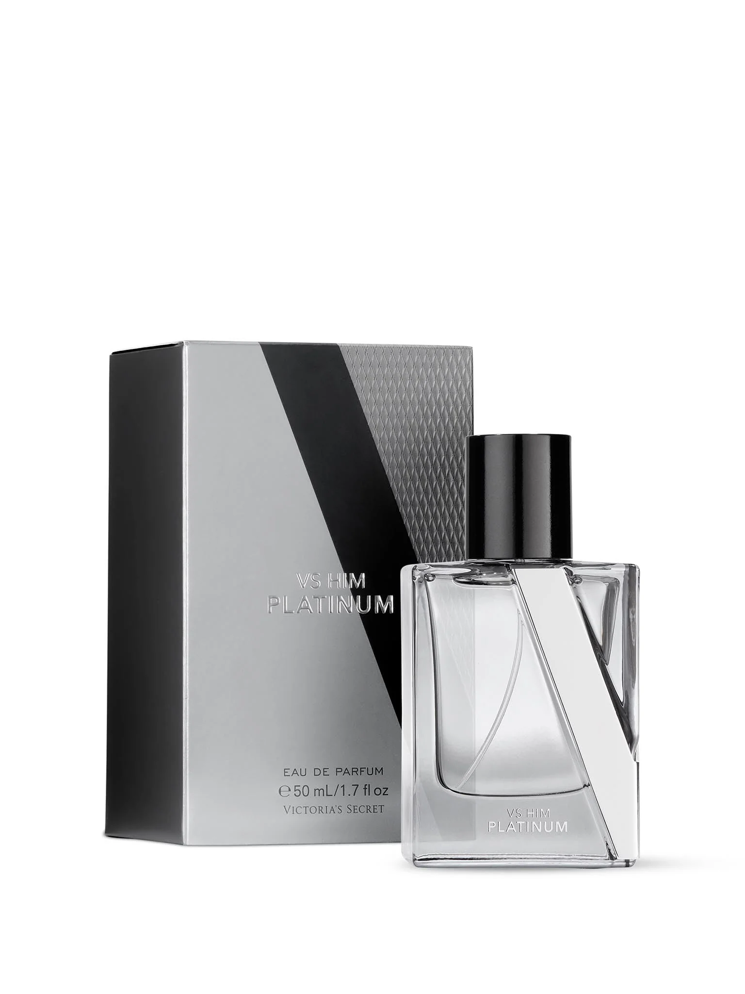 Trendy Victoria's Secret Him Platinum Men's Cologne 1.7 oz Easy-to-Use