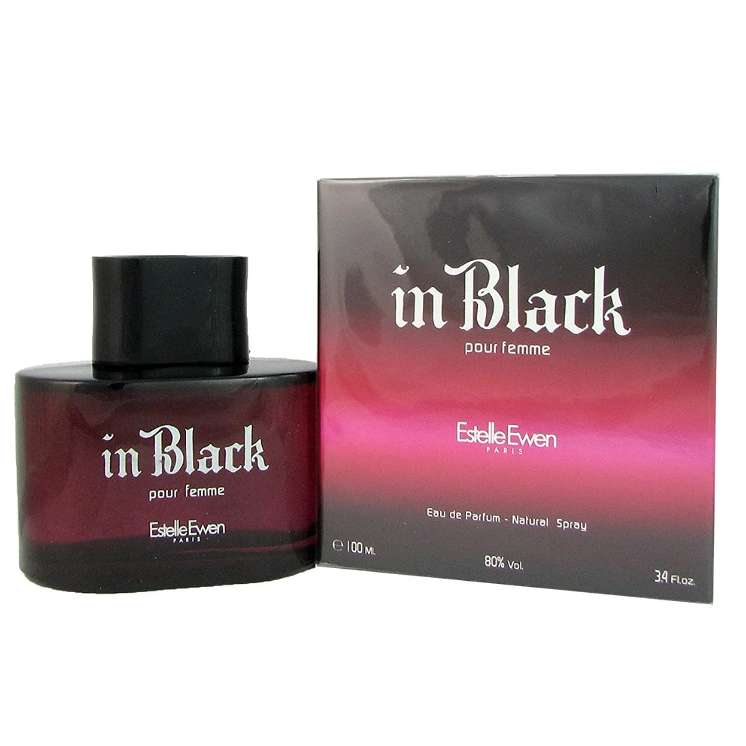 Artisan Estelle Ewen In Black Eau de Parfum Spray for Women 3.4 Ounce Reusable