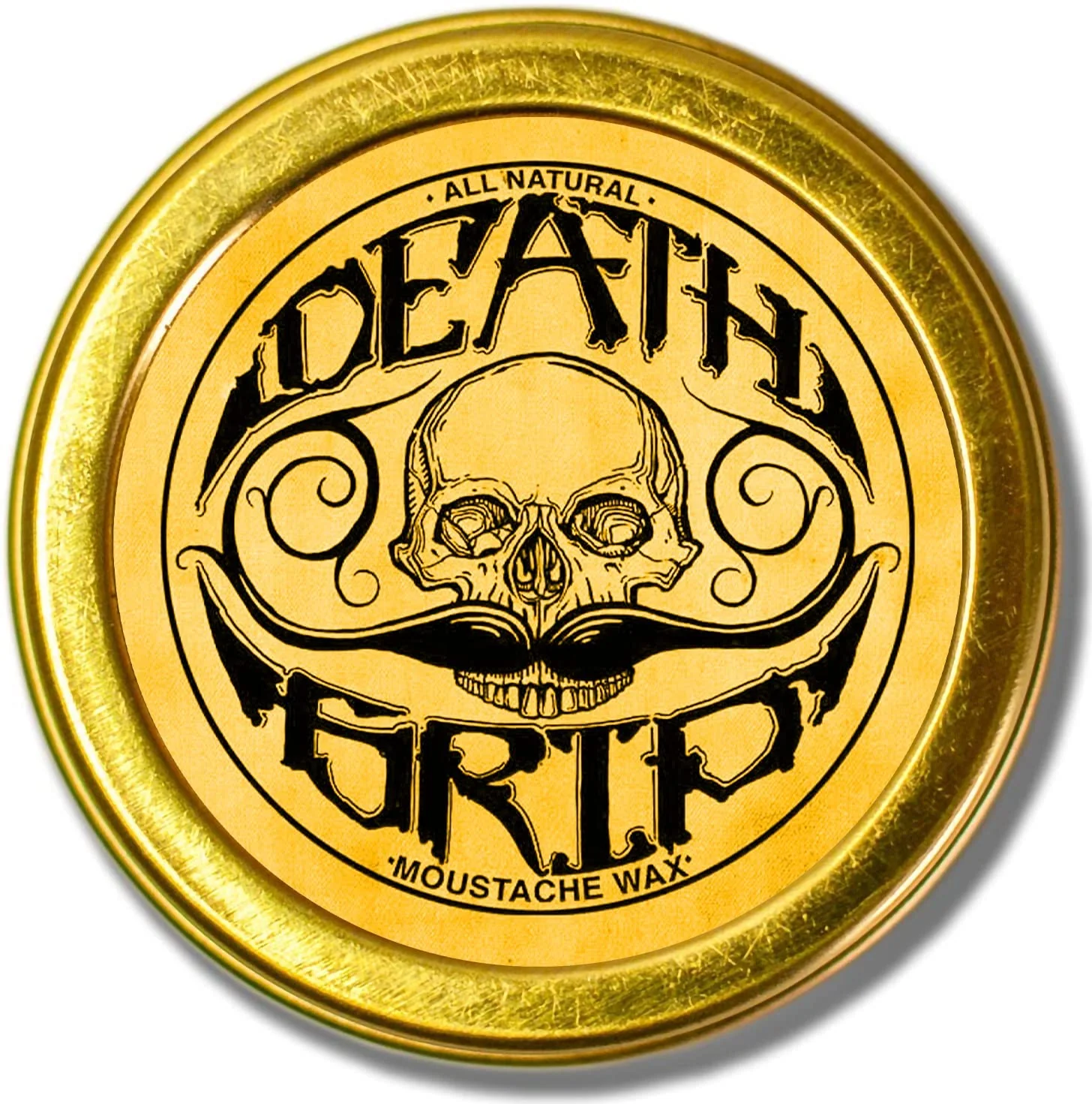 Elegant THE VINTAGE GROOMING CO. Mustache Wax Death Grip Extra Strong Hold Moustache Wax Effective