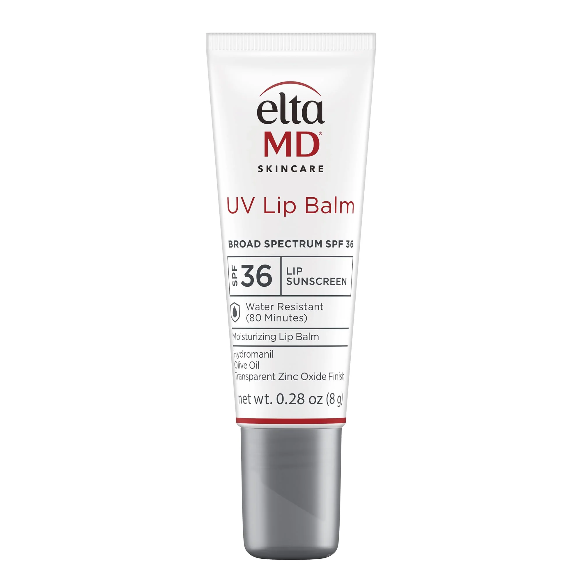 Green EltaMD UV Lip Balm SPF Sunscreen Sunscreen Lip Balm with SPF 30 Protects Dry Cracked Lips Transparent Zinc Oxide 0.28 Tube Responsible