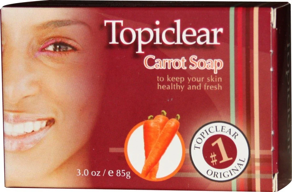 High-Quality Topiclear Carrot Soap 3 oz High-End