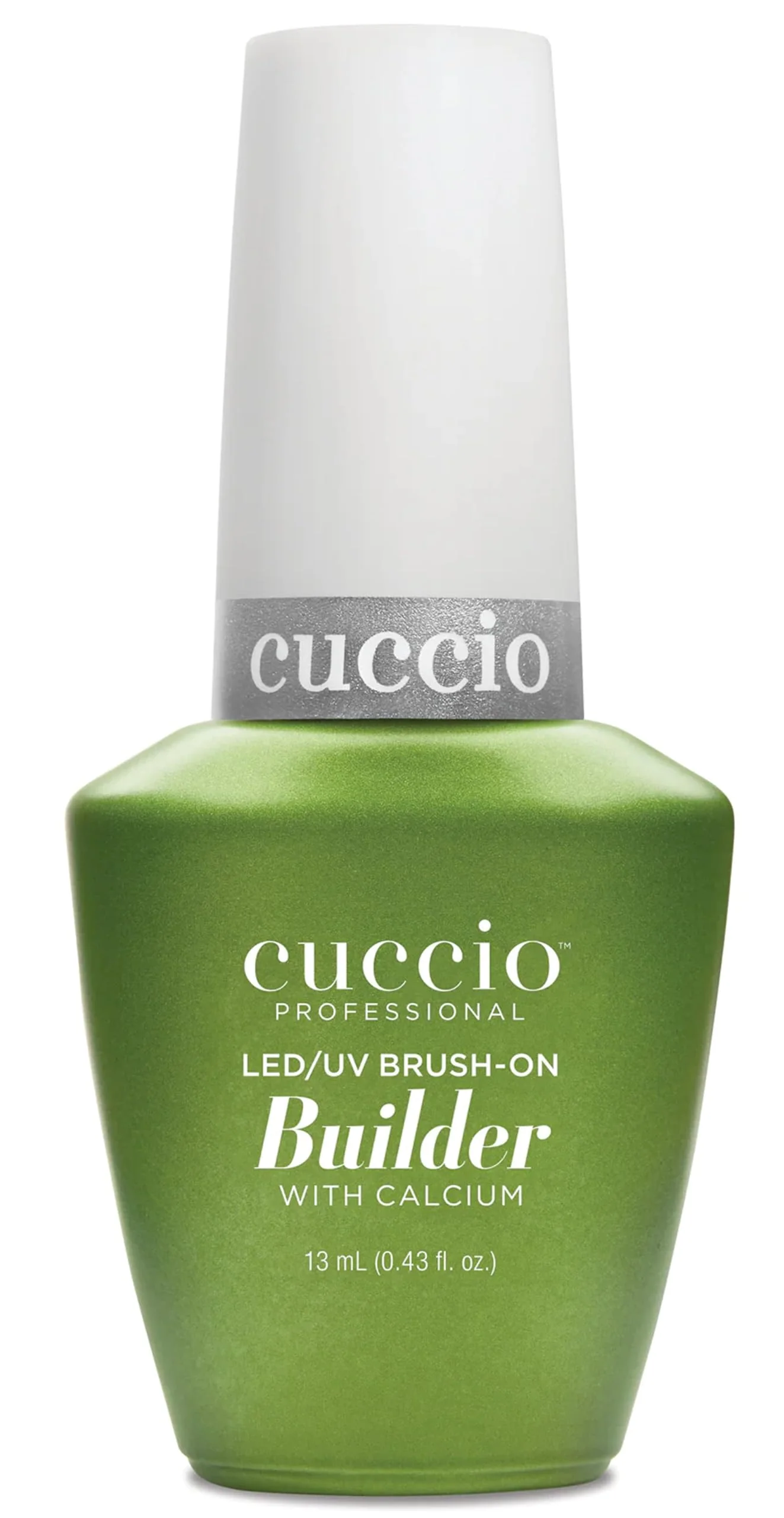 Excellent Cuccio Pro Brush-On Builder Gel w Calcium – Clear Soak-Off UV LED Gel Lightweight Self-Leveling Chip-Resistant Hard Gel Strength 0.43 oz Unique