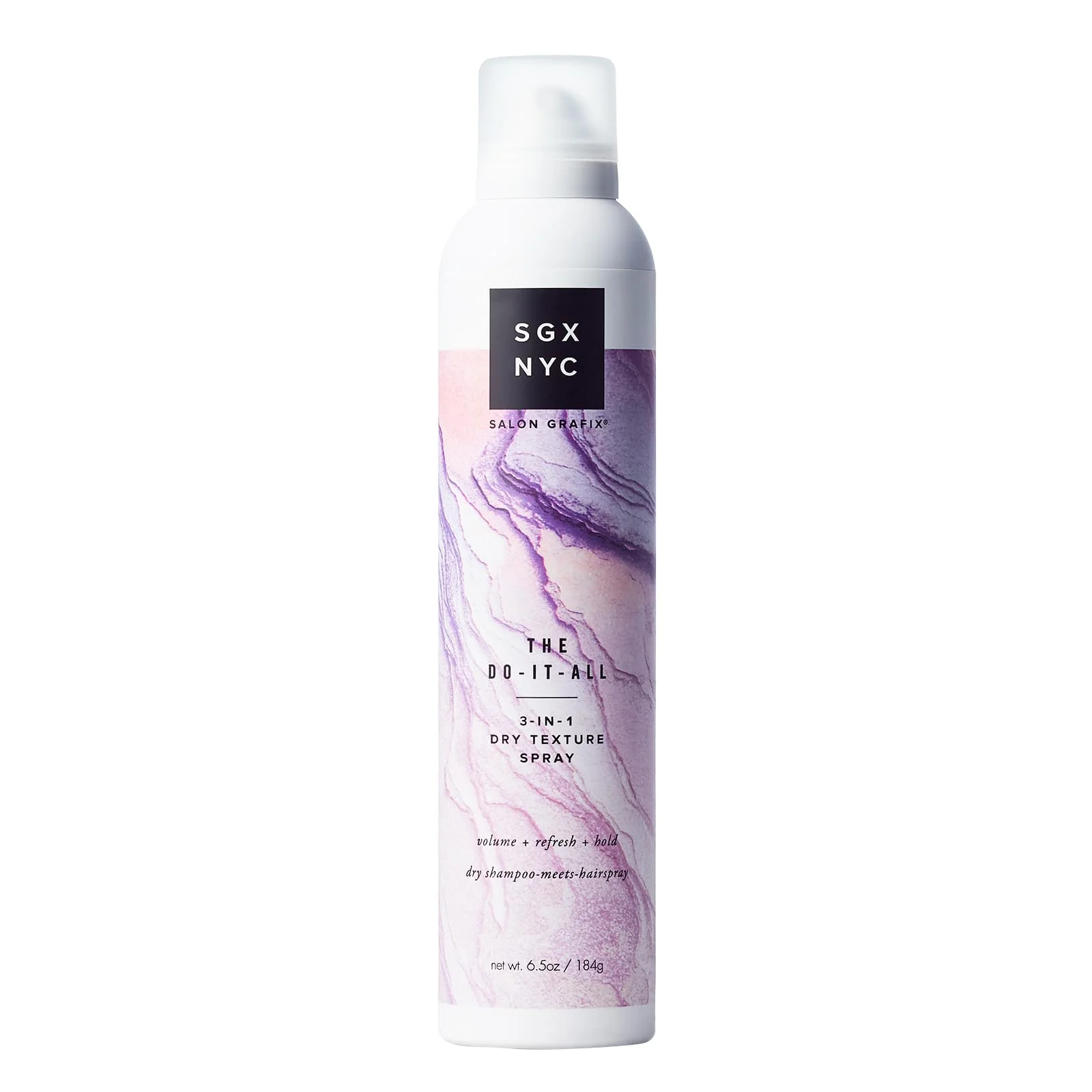Versatile SGX NYC Dry Texture Spray 3-in-1 Dry Shampoo Hairspray Refreshes Hair Adds Texture UV Protection Vegan Paraben- 6.5 oz Casual