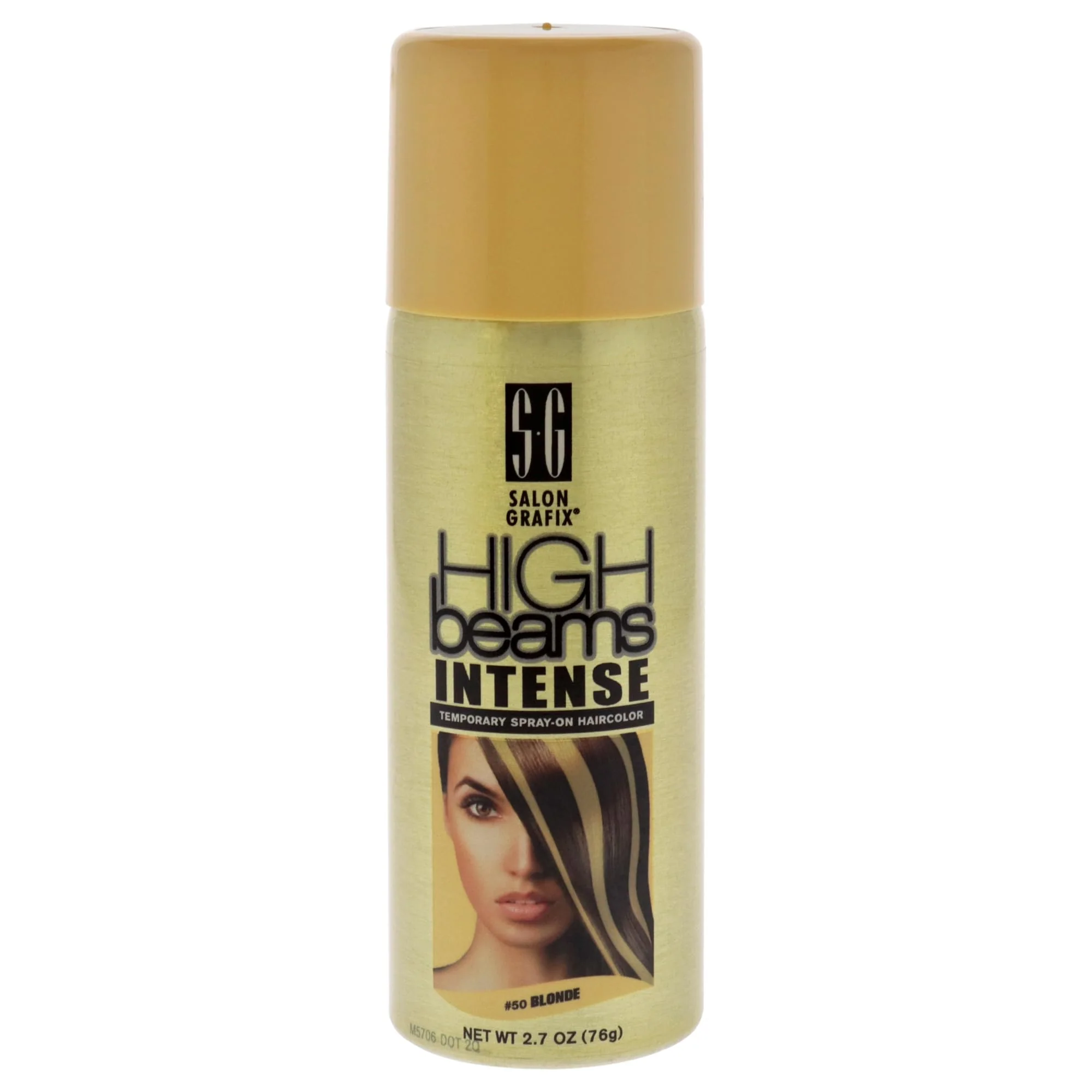 Dependable Salon Grafix High Beams Intense Temporary Spray - Blonde for Unisex - 2.7 oz Hair Color Powerful