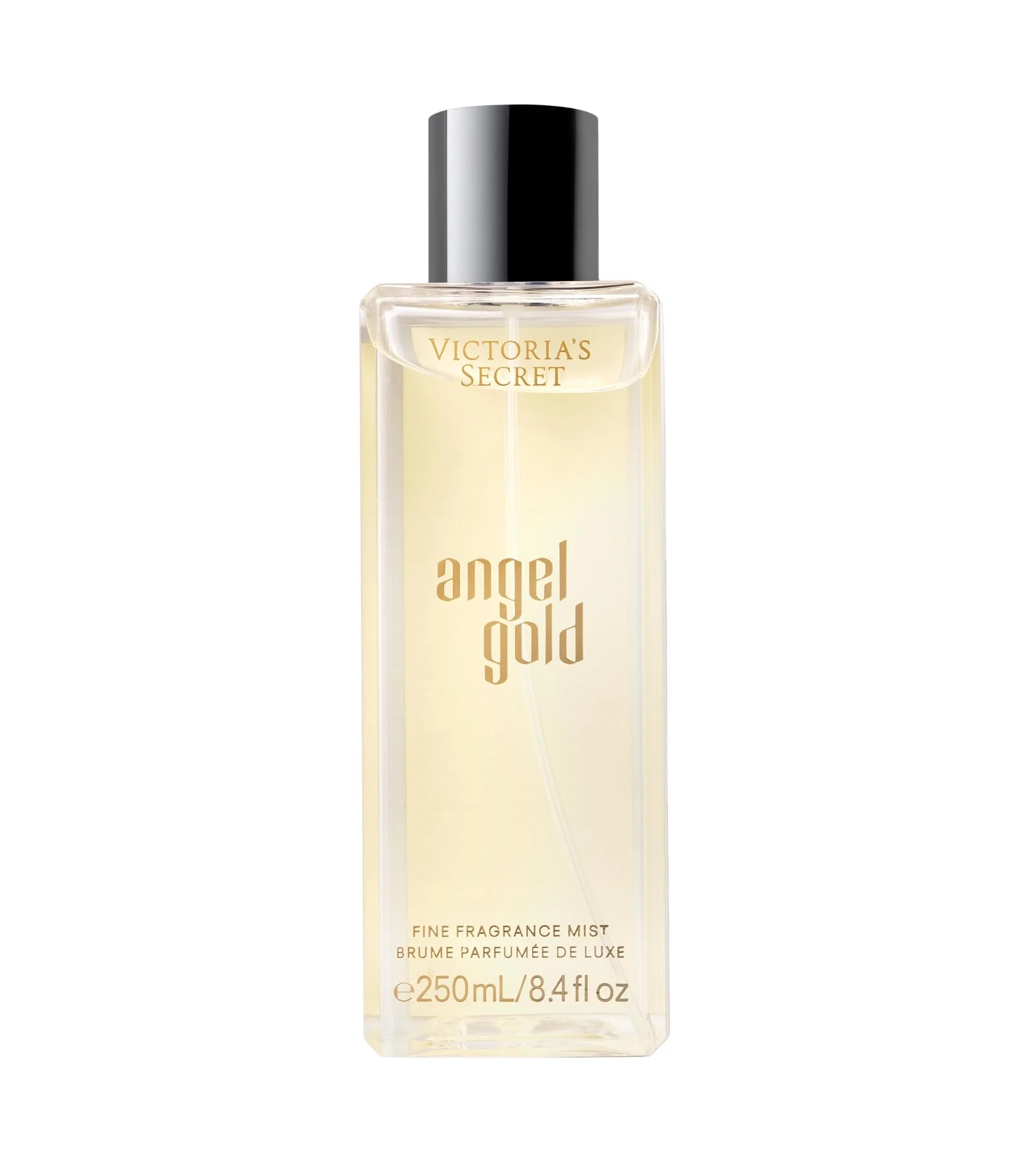 Minimalist Victoria's Secret Angel Gold Fragrance Mist Notes of Sparkling Bergamot Gardenia Musk Body Spray for Women 8.4 oz Healthy