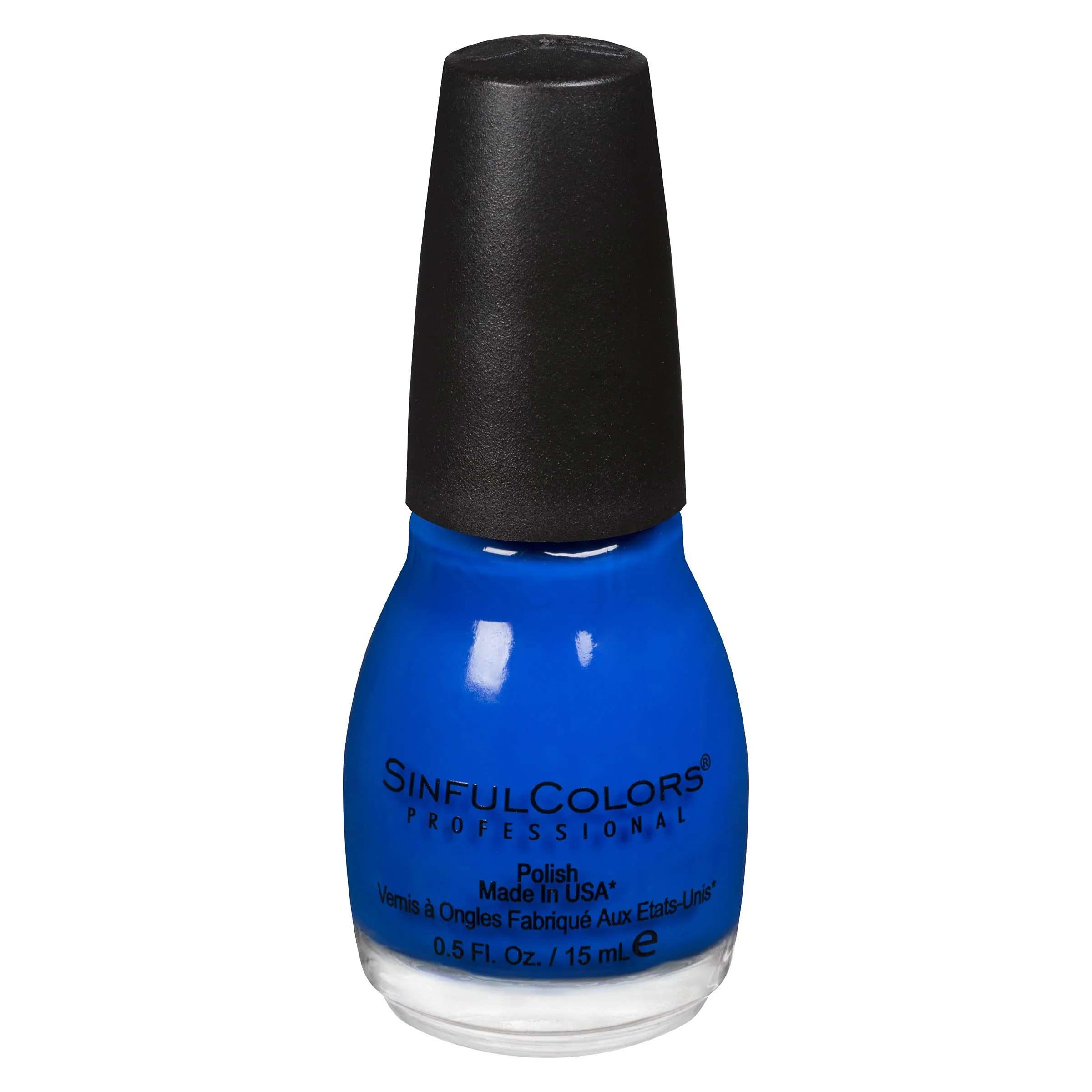 Natural Sinful Colors Professional Nail Polish Endless Blue 0.5 fl oz Premium Material
