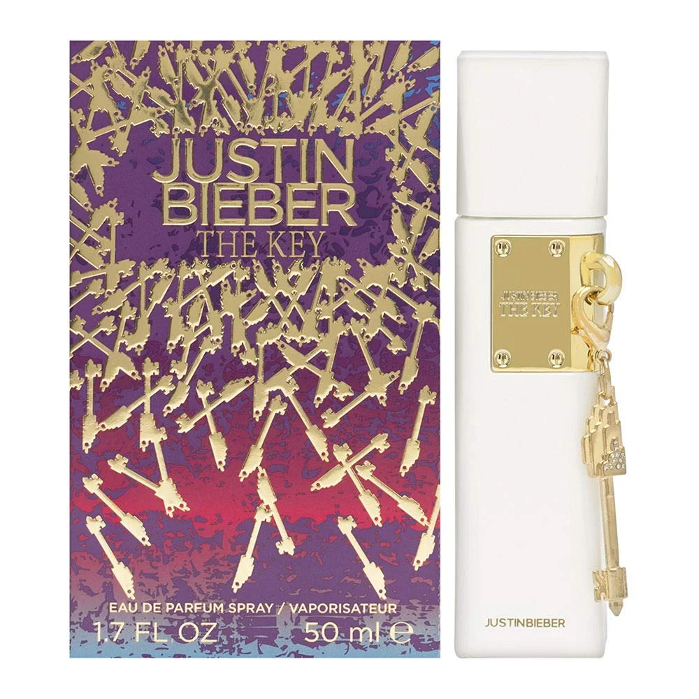 Crafted Justin Bieber Key Eau de Parfum Spray 1.7 Ounce Certified