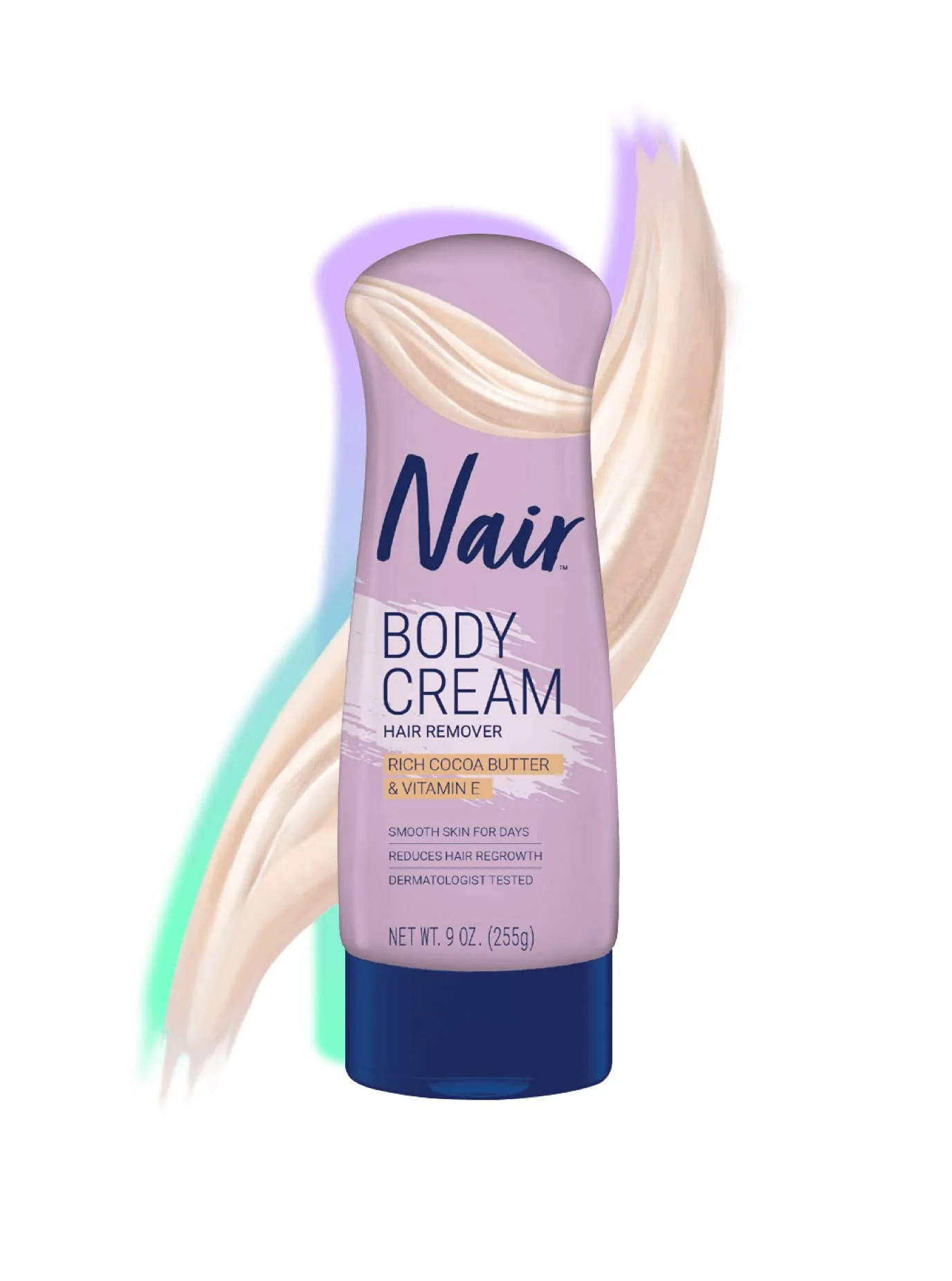 Organic Nair Hair Remover Lotion Cocoa Butter Vitamin-E 9 Ounce 266ml 2 Pack Fashionable