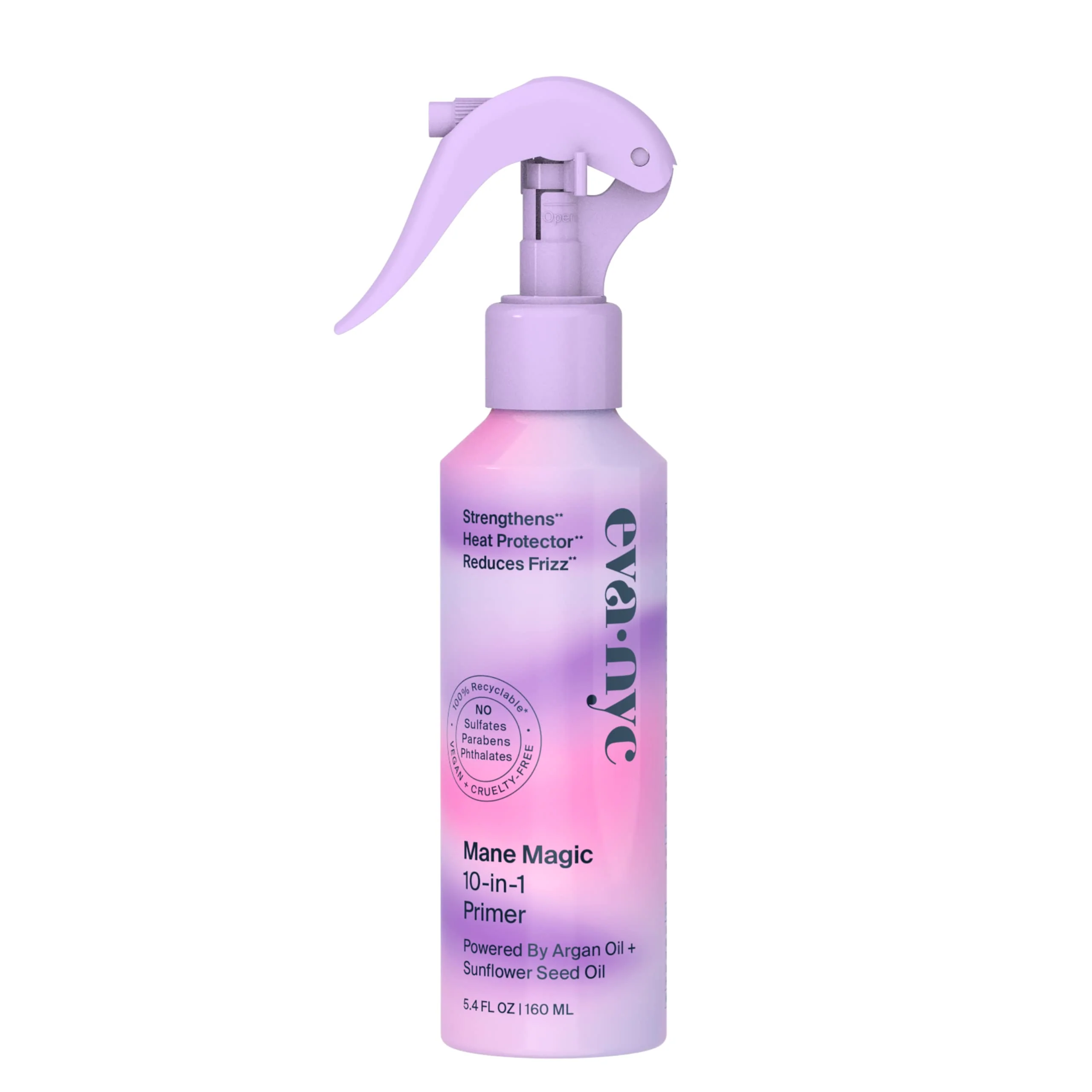 Convenient Eva NYC Mane 10-in-1 Primer – Heat Protectant Spray with Argan Sunflower Oil Sulfate Paraben Hair Care 5.4 fl oz Official