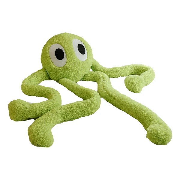 Authentic Maxbell Soft Long Legs Octopus Doll Stuffed Animal Plush Toy for Home Bedroom Decor Green 2m Organic