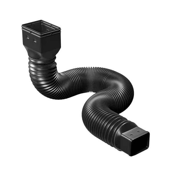 Smart Maxbell Downspout Extended Drain Pipe Extension Garden Drainage Connector Home Black Powerful