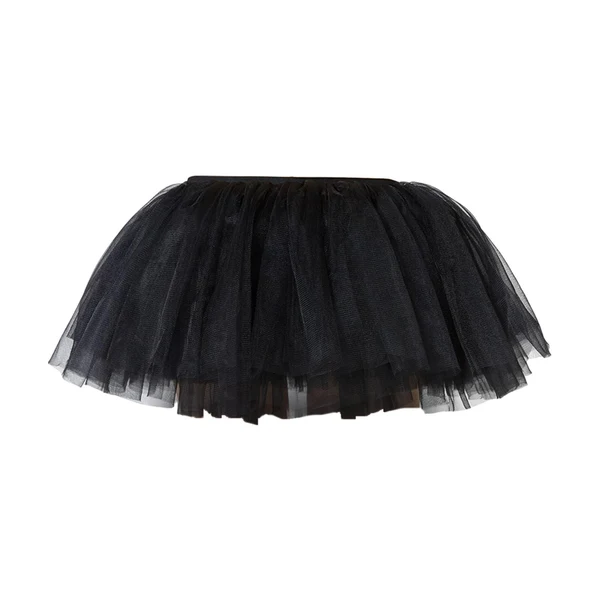 Classic Maxbell Layered Women Tulle Tutu Skirt Supplies Performance Concert Beach Stage Black Smart